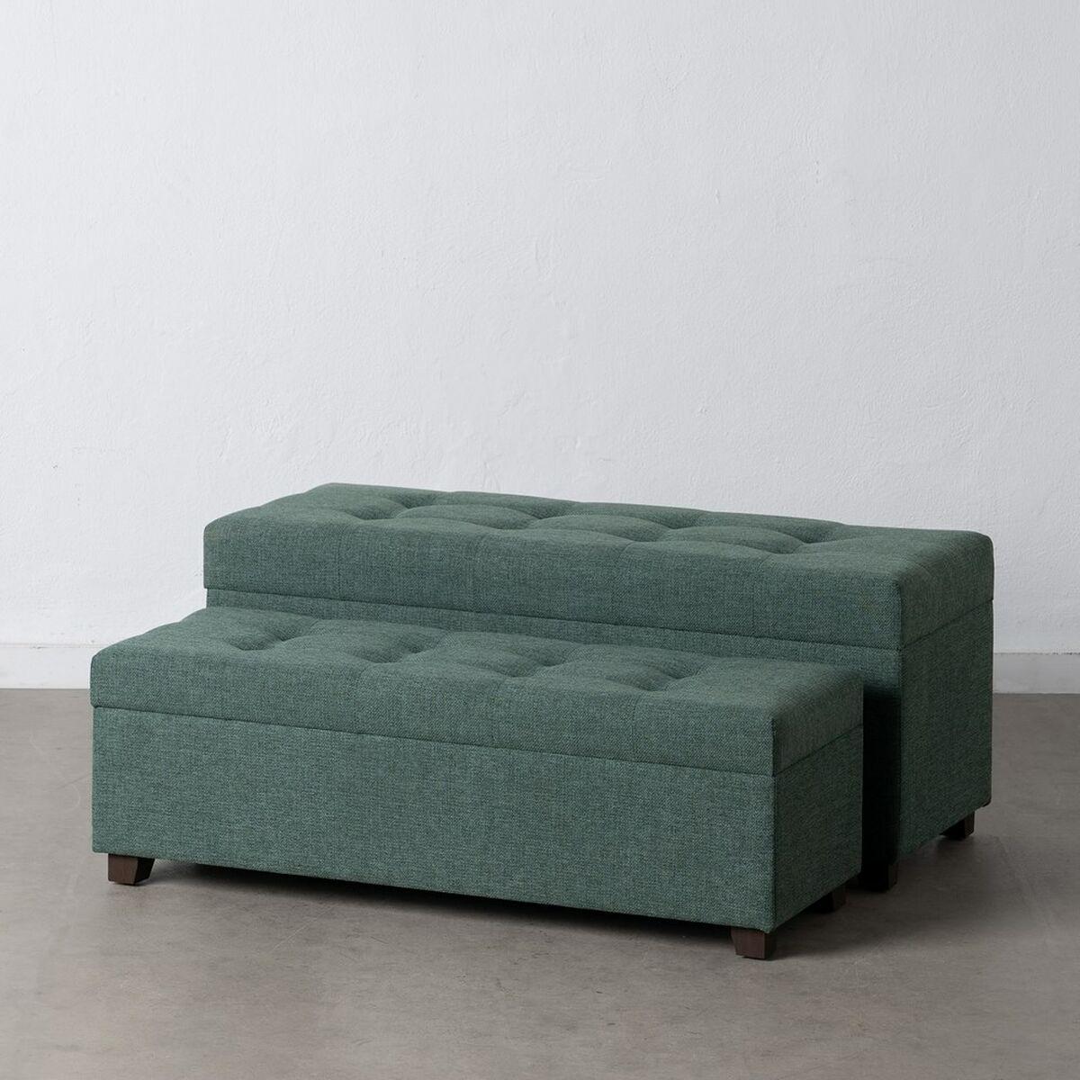 Kiste 102 X 41 X 43 Cm Syntetisk Stof Træ