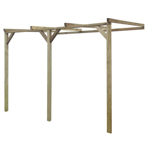 Pergola lænende træ 2 x 3 x 2,2 m