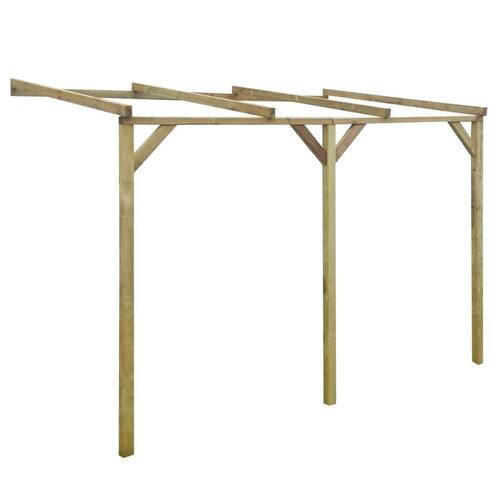 Pergola lænende træ 2 x 3 x 2,2 m