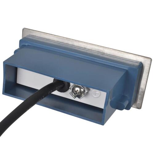 Forsænket LED-trappelys 2 stk. 44x111x56 mm