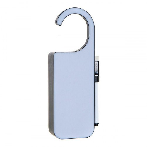 Dørophæng med LED-lys - hvid, 7 × 3 × 21 cm