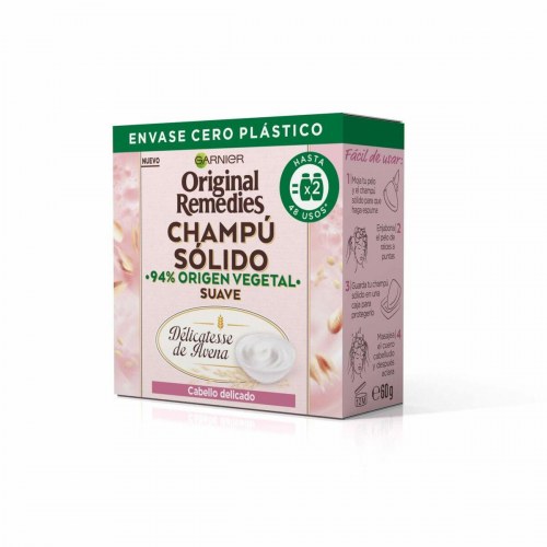 Shampoo bar Garnier Original Remedies 60 g - blød og beroligende