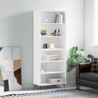 Reol i konstrueret træ 69,5 x 32,5 x 180 cm, produktbillede 2 af 2, Skænke hos HomeNordic