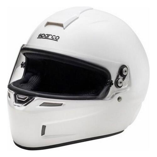 Hjelm Sparco GP KF-4W-CMR Hvid (Størrelse S) (OUTLET A+)