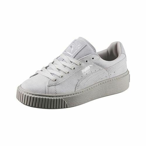 Sportssneakers til damer Puma Basket Platform Reset Hvid 36