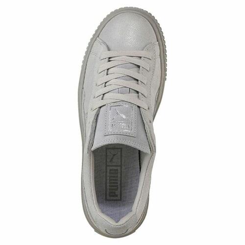 Sportssneakers til damer Puma Basket Platform Reset Hvid 36