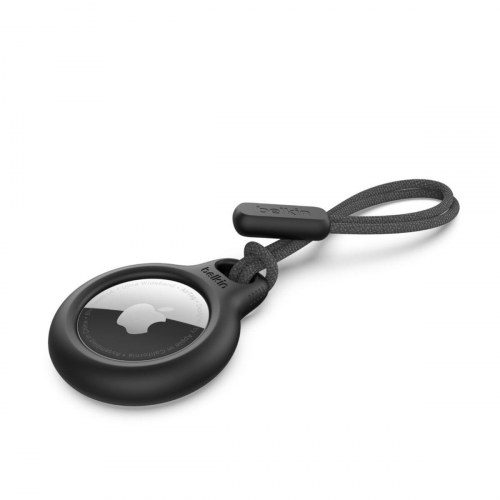 AirTag-cover Belkin - case med strop, sort