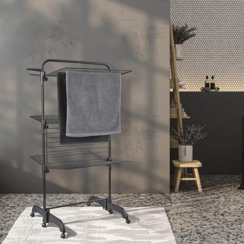 Leifheit tørrestativ Comfort Tower 420 sort