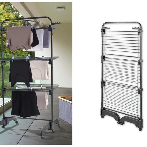 Leifheit tørrestativ Comfort Tower 420 sort