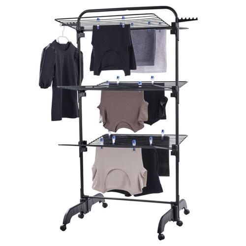 Leifheit tørrestativ Comfort Tower 420 sort