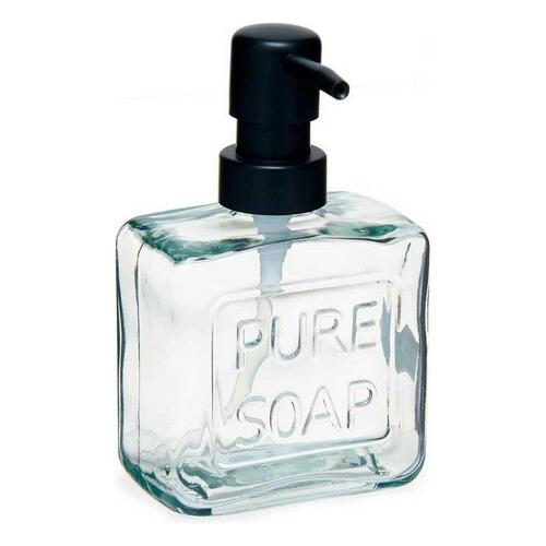 Sæbedispenser Pure Soap 250 ml Krystal Gennemsigtig Plastik (12 enheder)
