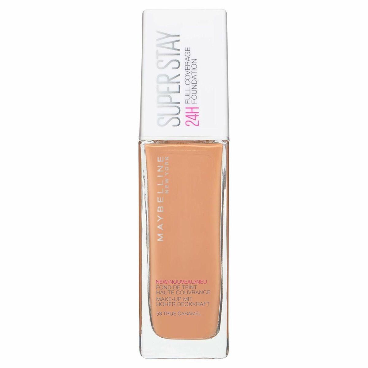 Maybelline Superstay Full Coverage Foundation 58 True Caramel Outlet A+