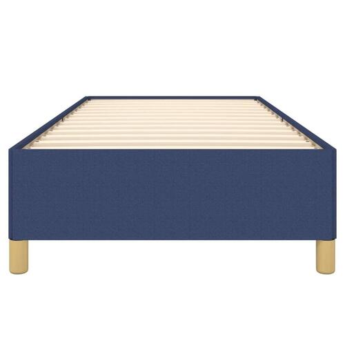 Sengeramme uden madras 80x200 cm stof blå