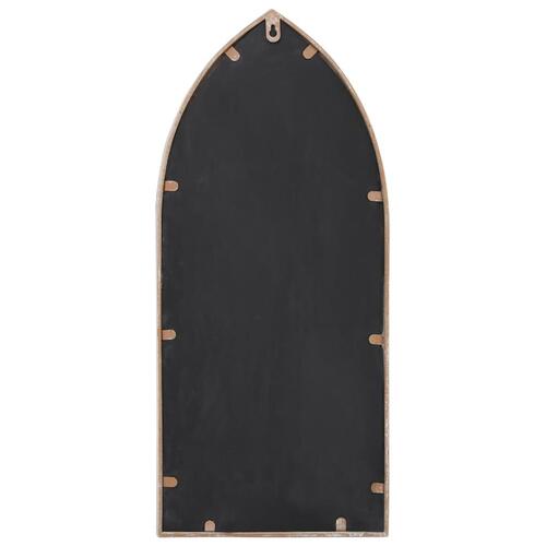 Havespejl 70x30 cm jern sandfarvet