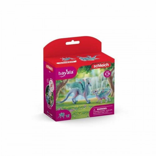 Actionfigur Schleich bayala Flower Dragon med unge