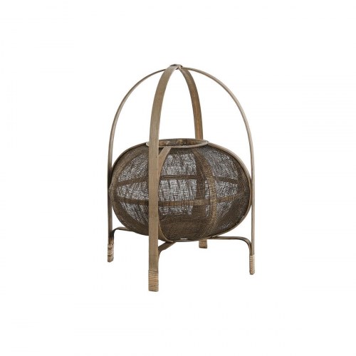 Lyseholder i bambus - Natur/brun 33 × 33 × 42 cm