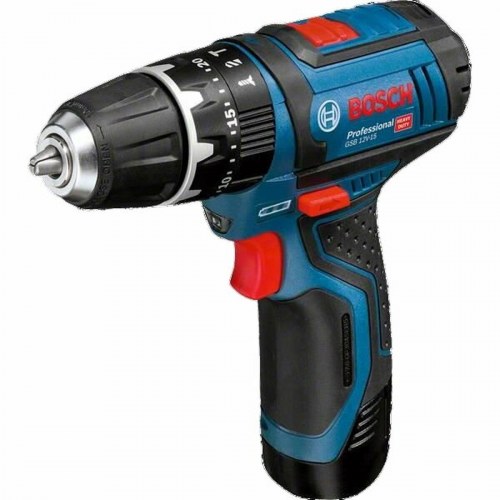 Bosch GSB 12V-15 slagboremaskine 12 V - 2x2,0 Ah, 30 Nm