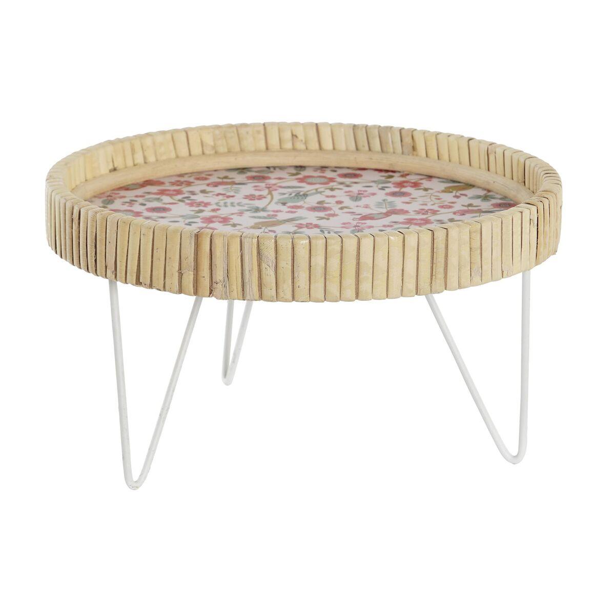 Snack Bakke Natur Metal Træ Mdf Shabby Chic