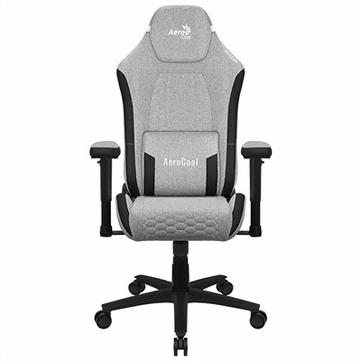 Gaming Stol Aerocool Aerocrown Ash Grey Grå Sort