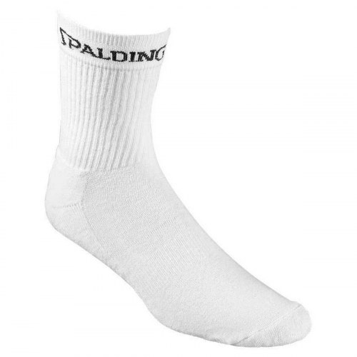 Spalding C34017 Crew sokker - hvid, str. 35-38