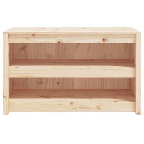 Udendørs køkkenskab 106x55x64 cm massivt fyrretræ