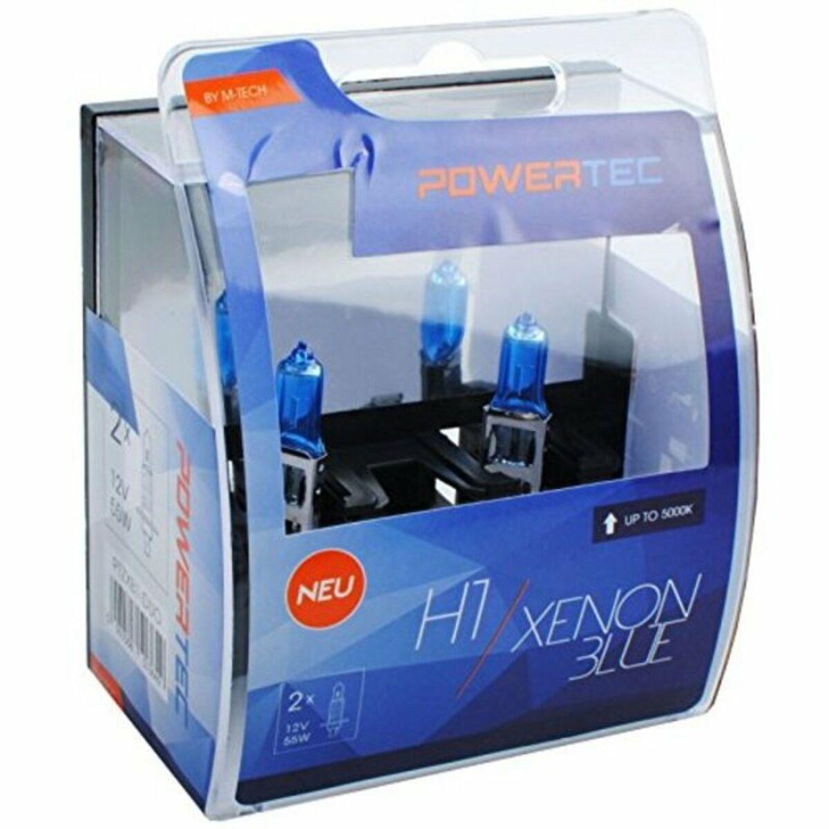 M-Tech PTZXB1-DUO H1 xenon blue pærer - 12 V 55 W (2 stk.)