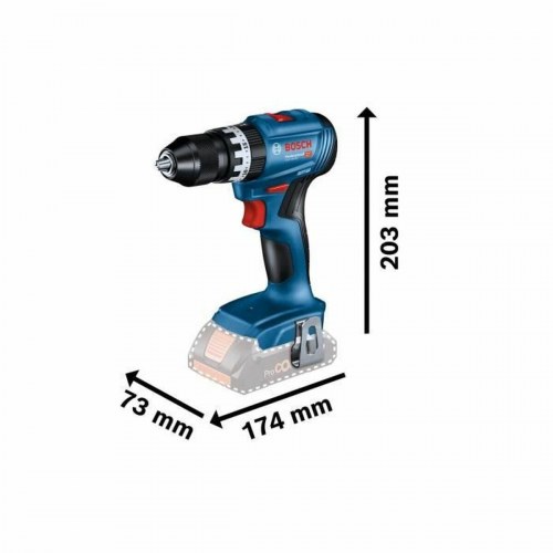 Bosch Professional GSB 18V-45 slagboremaskine - 18 V, børsteløs (solo)