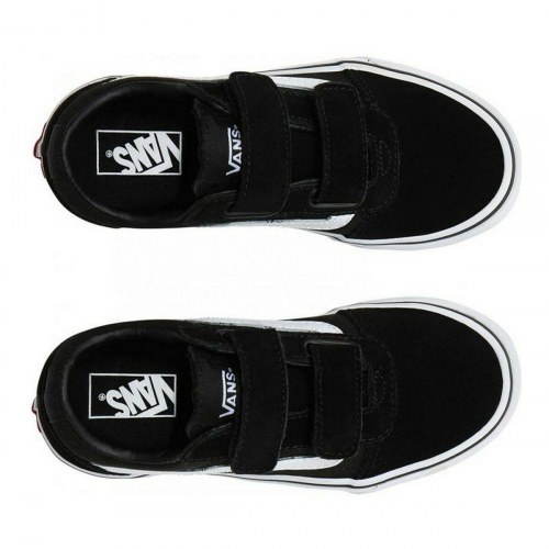Vans Ward V børnesneakers med velcro - sort, str. 38