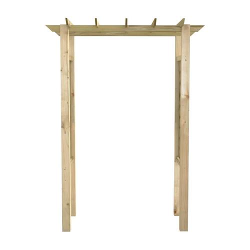 Rosenbue/pergola træ imprægneret 150 x 50 x 200 cm