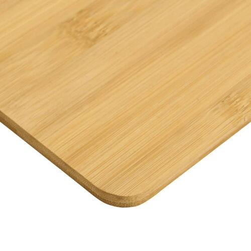 Morgenmadstallerkener 6 stk. 35x23x0,8 cm bambus