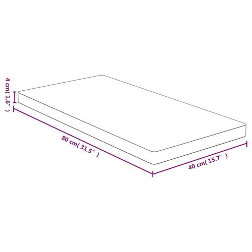 Skærebræt 80x40x4 cm bambus