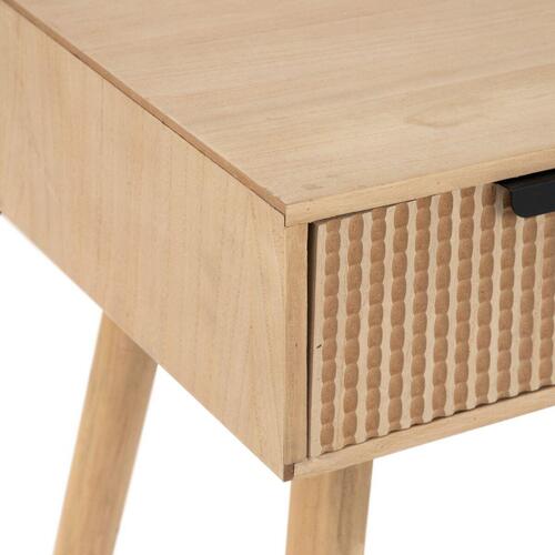 Hallbord COFFEE 110 x 40 x 77 cm Træ Kaffe DMF