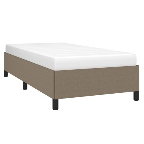 Sengeramme uden madras 80×200 cm - stof, gråbrun