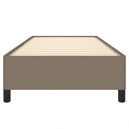 Sengeramme uden madras 80×200 cm - stof, gråbrun