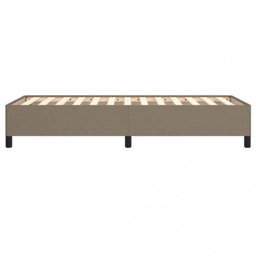 Sengeramme uden madras 80×200 cm - stof, gråbrun