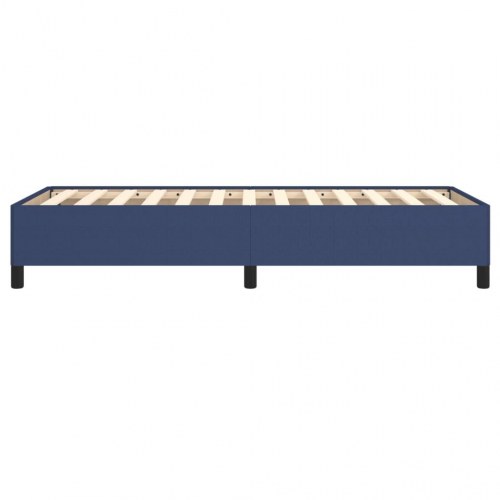 Sengeramme i stof - 80×200 cm, blå (uden madras)