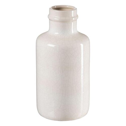 Vase Keramik Beige 18 x 18 x 37 cm