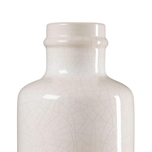 Vase Keramik Beige 18 x 18 x 37 cm