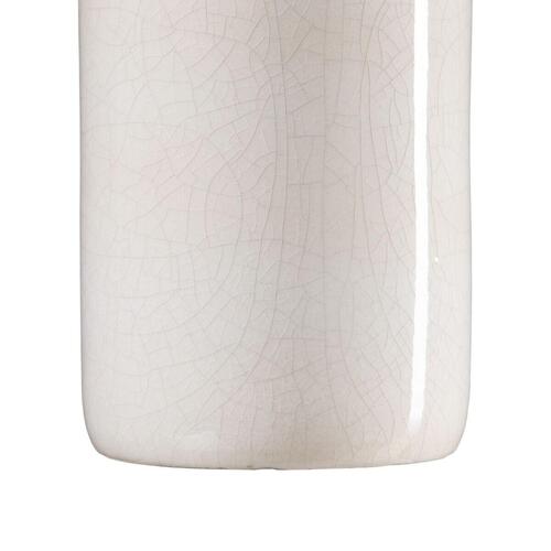 Vase Keramik Beige 18 x 18 x 37 cm