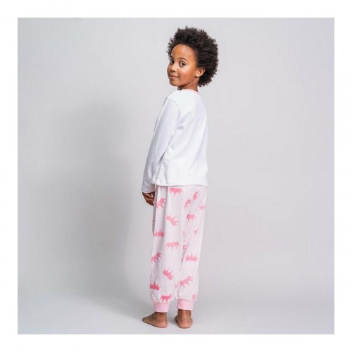 Disney Princess pyjamas til piger - hvid, 4 år, 100% bomuld