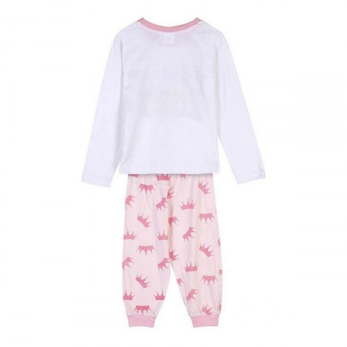 Disney Princess pyjamas til piger - hvid, 4 år, 100% bomuld
