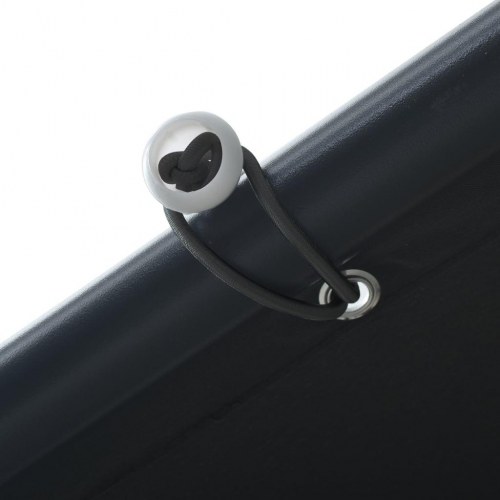 Pavillon 4x4 m stål og stof antracitgrå