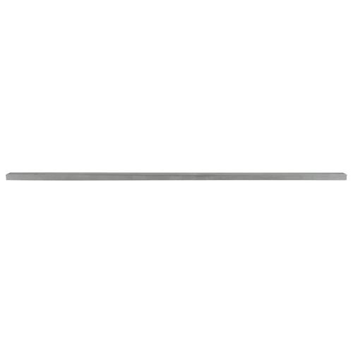 Stolper til havehegn 20 stk. 220 cm stål sølvfarvet