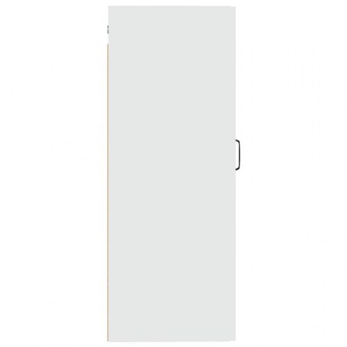 Vægskab 35 × 34 × 90 cm i hvidt konstrueret træ