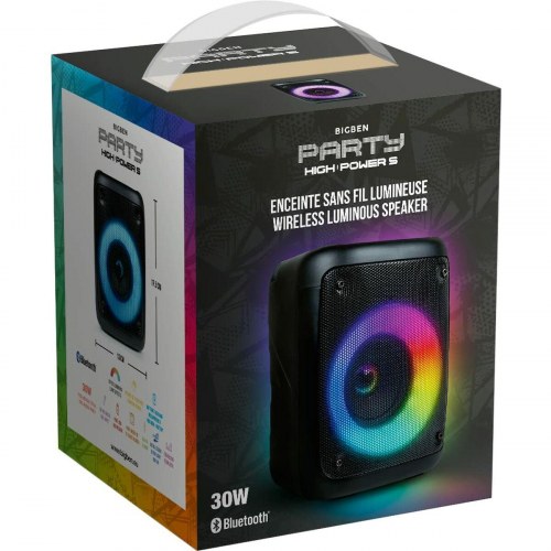 Bluetooth-højttaler Big Ben Interactive - multifarvet lys, 30 W