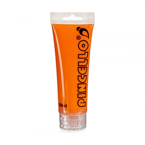Akrylmaling - Orange 120 ml (12 stk.)