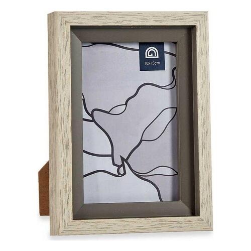Fotoramme 10x15 cm - Beige/Grå, plastik (6 stk.)