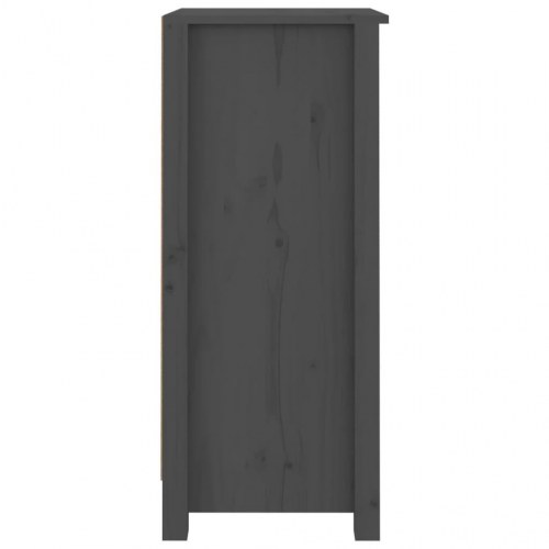 Skænke 2 stk. - 40×35×80 cm i massivt fyrretræ, grå