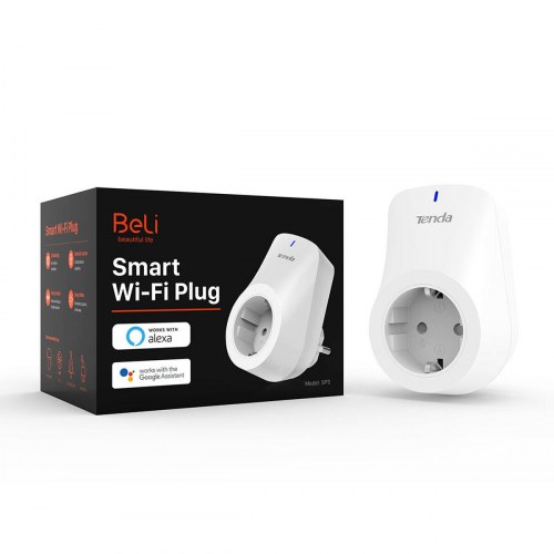 Smart plug Wi-Fi Tenda SP3 (EU) - hvid