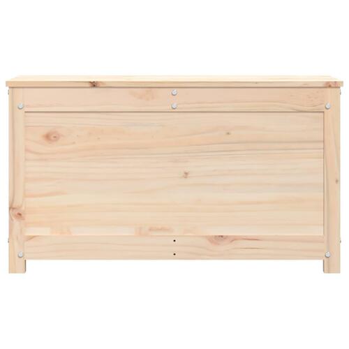 Opbevaringskasse 80x40x45,5 cm massivt fyrretræ